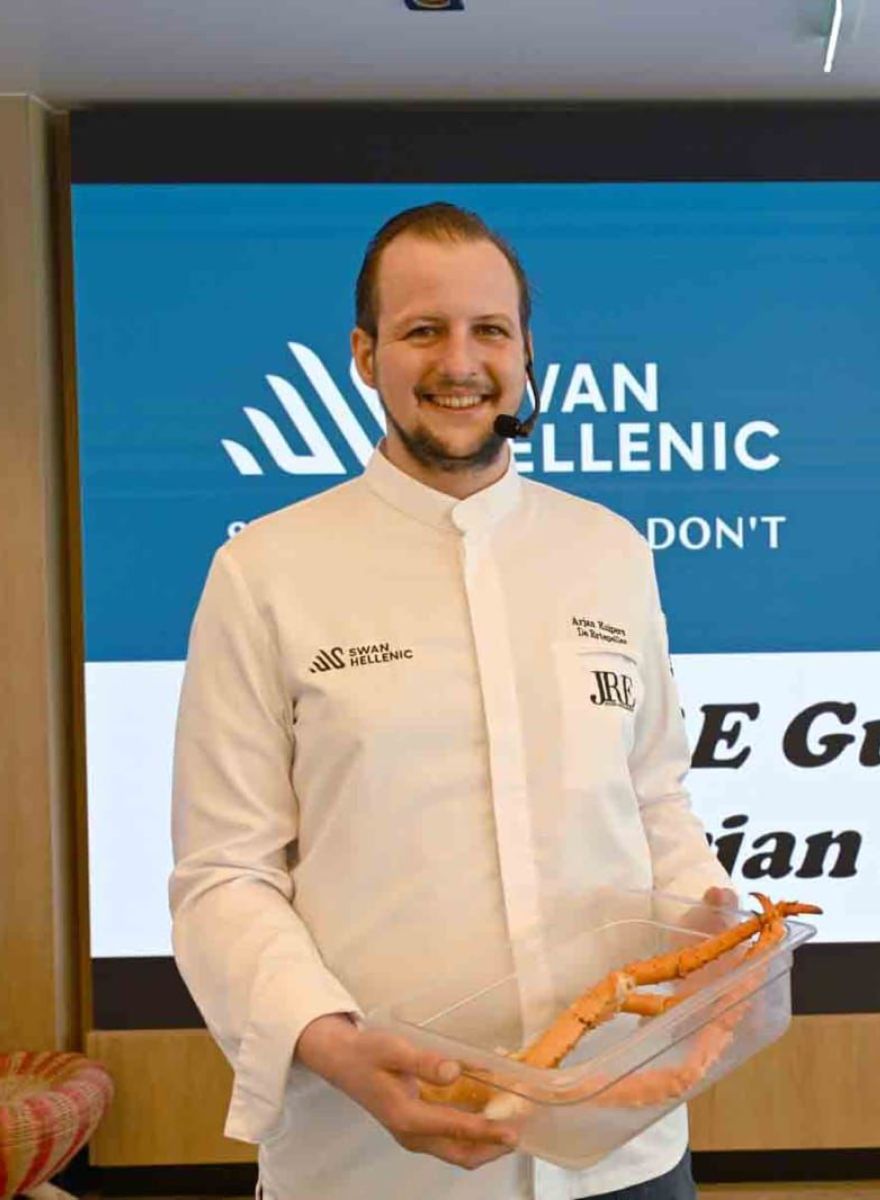 JRE Chef Arjan Kuipers Joins Swan Hellenic’s Culinary Expedition from Lisbon to UK